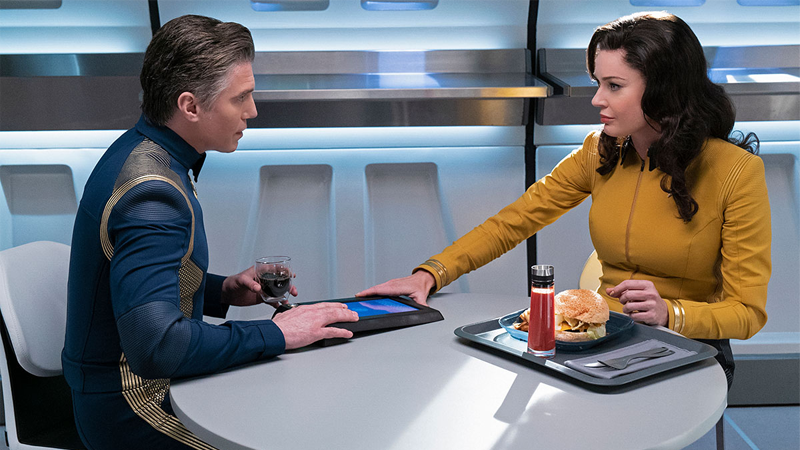 Number One stops by for a quick Spock n’ Snack Update.
